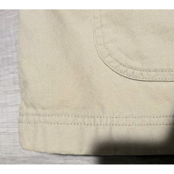 LL Bean Jacket Canvas Hunting Chore Barn Coat XXL Flannel Corduroy Collar 0JV69 - Picture 12 of 14